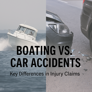 Boating vs. Car Accidents: Key Differences in Injury Claims