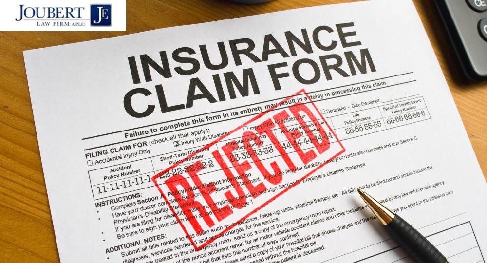 Louisiana Property Damage Insurance Claim Letter of Denial